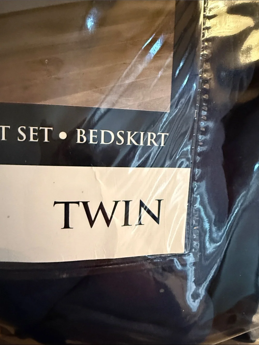 Sears Navy and Grey Reversible Comforter Complete Bed Set